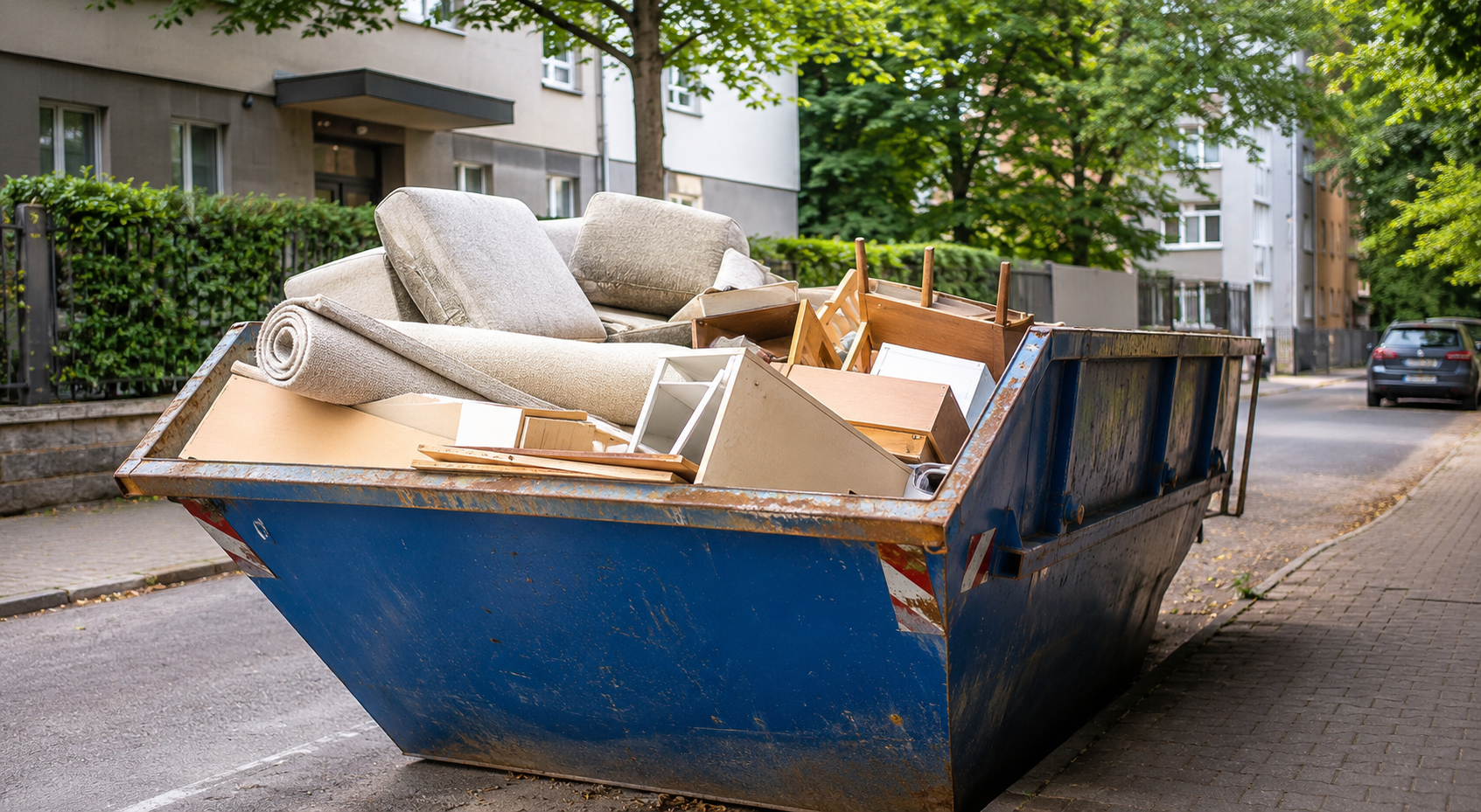 Sperrmüll in Duisburg entsorgen: Container oder Abholung?