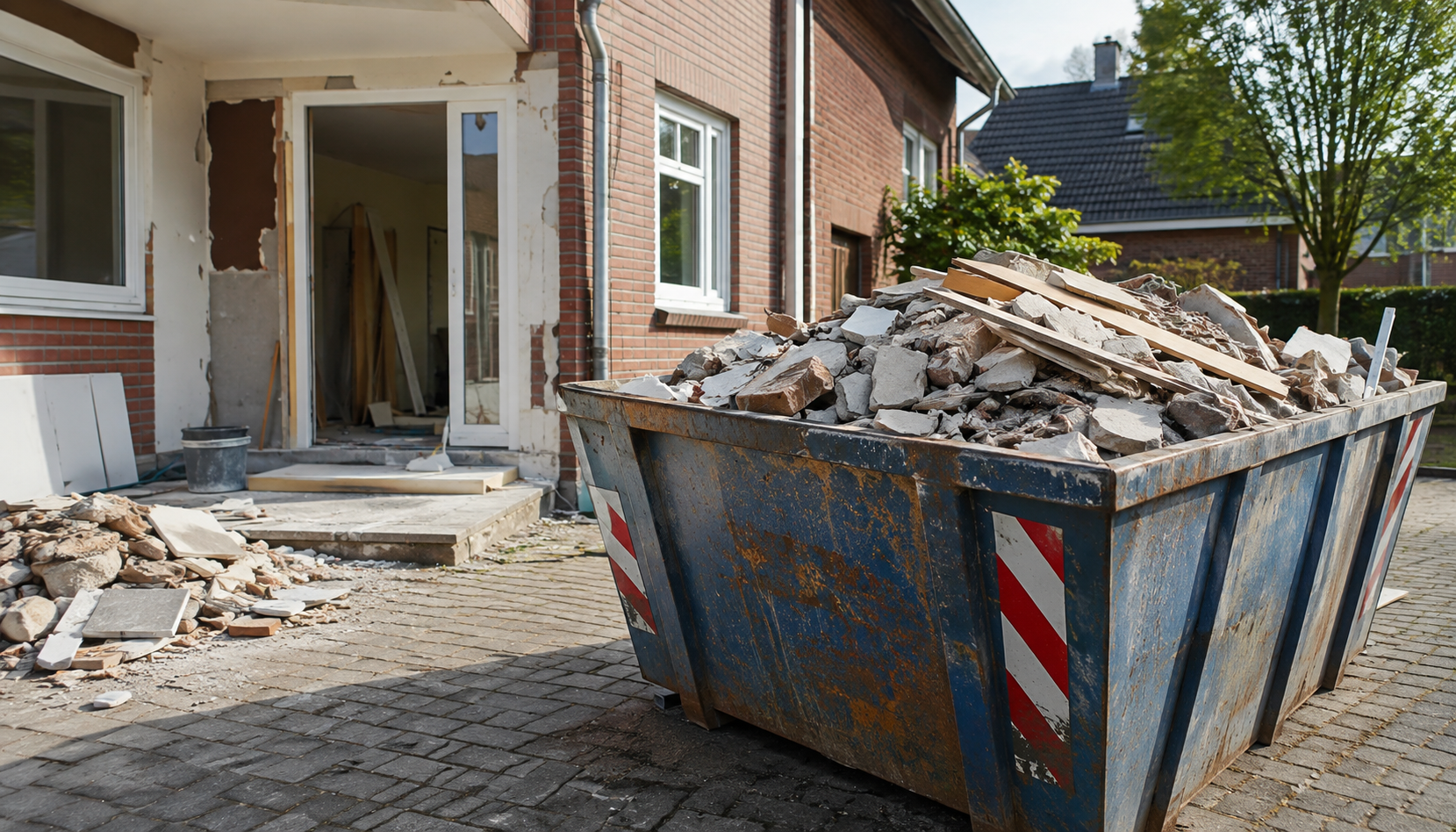 Renovieren in Oberhausen: Welchen Container mieten?