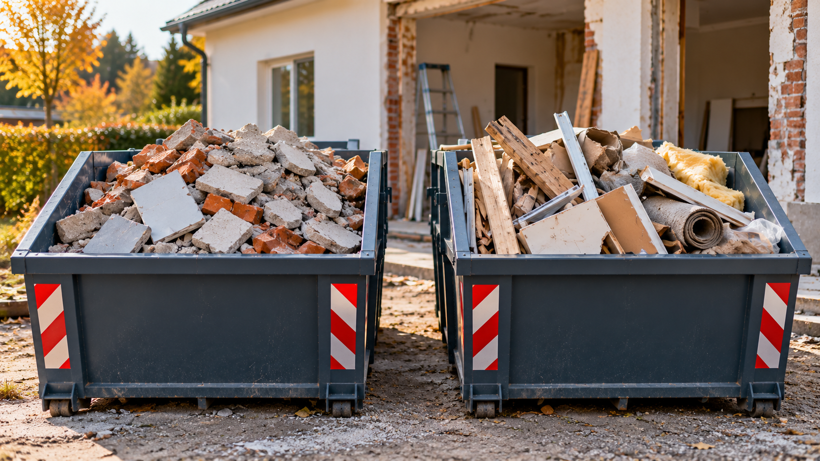 Bauschutt oder Baumischabfall? Unterschiede erklärt