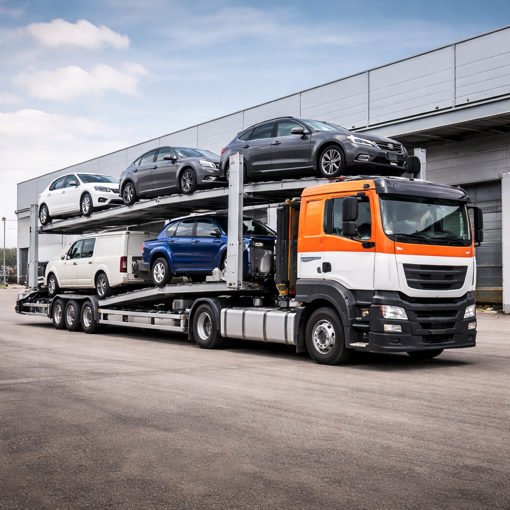 Fahrzeug-Transport