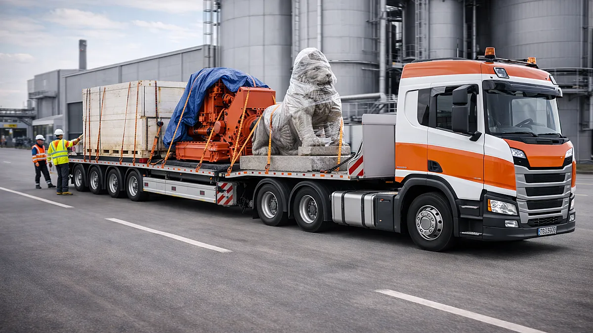 Spezial-Transport in Essen