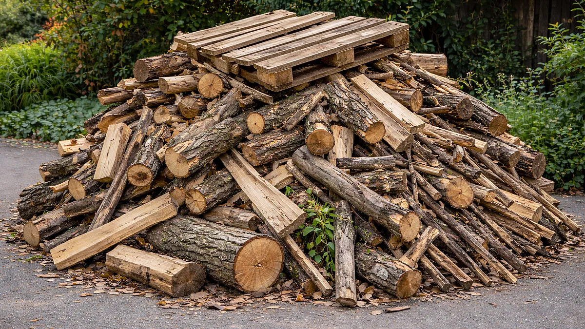 Unbehandeltes Holz (A1) in Mülheim an der Ruhr
