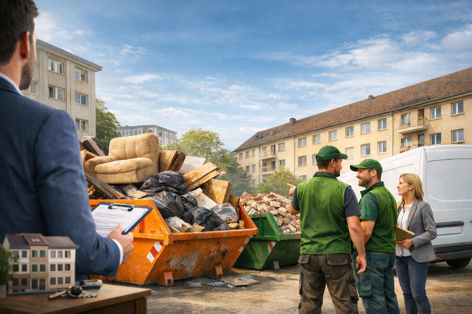 Containerdienst für Hausverwaltungen in Gelsenkirchen – So lösen Sie Sperrmüll & Renovierung stressfrei